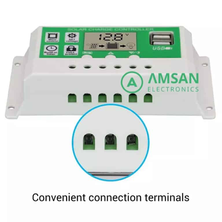 SCC PWM Lithium 10A 20A 30A Charger untuk Lithium dan Lead Acid - Gambar 4