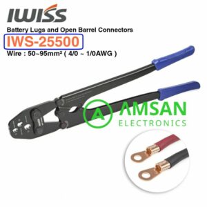 IWISS IWS-25500 Tang Crimping Skun OT-500 Battery Lugs Terminal OT500
