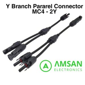 Y Branch MC4 Sambungan Kabel PV1-F PV Solar Panel Surya Cell 2Y 2in1