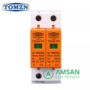 SPD DC 1000V 2P 20kA-40kA TOMZN Surge Protective Device Arrester