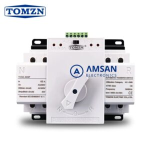 Automatic Transfer Switch ATS 2P 63A TOMZN Otomatis PLN Genset Inverte