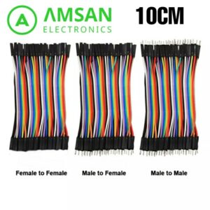 Kabel Dupont 10 CM Male to Male to Female to Female 10cm Arduino