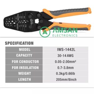 IWISS 1442L Micro Connector Molex TE AMP JST JAE HRS Crimping Tang - IWS-1442L