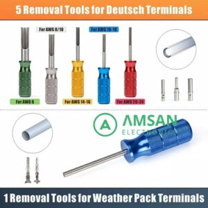 IWISS ET-01 Automotive Plug Terminal Removal Tools Deutsch Connector