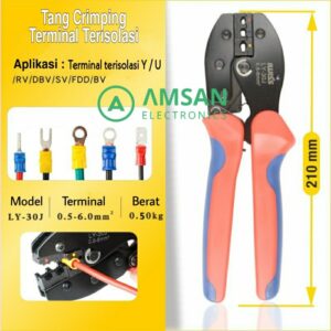 IWISS LY-30J Tang Crimping Terminal Terisolasi Y U RV SV BV DBV FDD