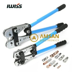 IWISS HX-50B Tang Crimping Cable Lug Crimping Tool AWG 10-1/0 6-50mm