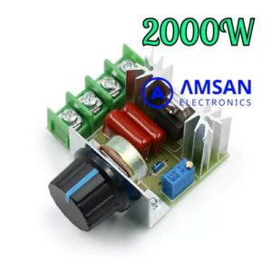 SCR Dimmer AC 2000W Volt Regulator Pengatur Kecepatan motor suhu lampu