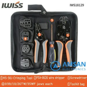 IWISS HS-30J SET Crimping Terminal SV RV BV FDD MDD Feruless