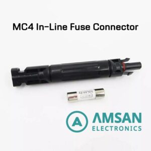 MC4 Inline Fuse Holder Connector PV Protector Sekring DC 1000V