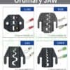 IWISS Jaw IWS HS LX Series Mata Tang Crimping - Gambar 3