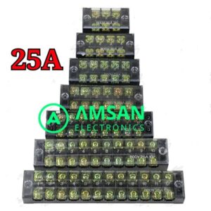 Terminal Block 25A 3-12P 600V