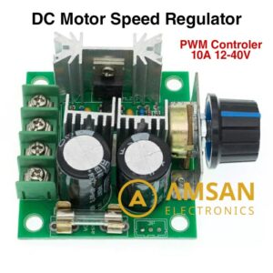 PWM DC Motor Speed Conttroler 12V 40V 10A Dimmer 400W Regulator