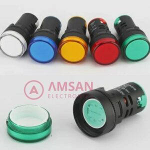 Pilot lamp LED AD16 22DS 22mm AC 220v / lampu indikator panel