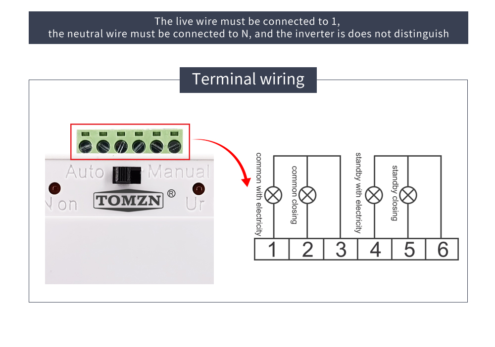 2 input 1 outpout 2P 63A 230V 50/60Hz MCB type Dual Power Automatic transfer switch ATS