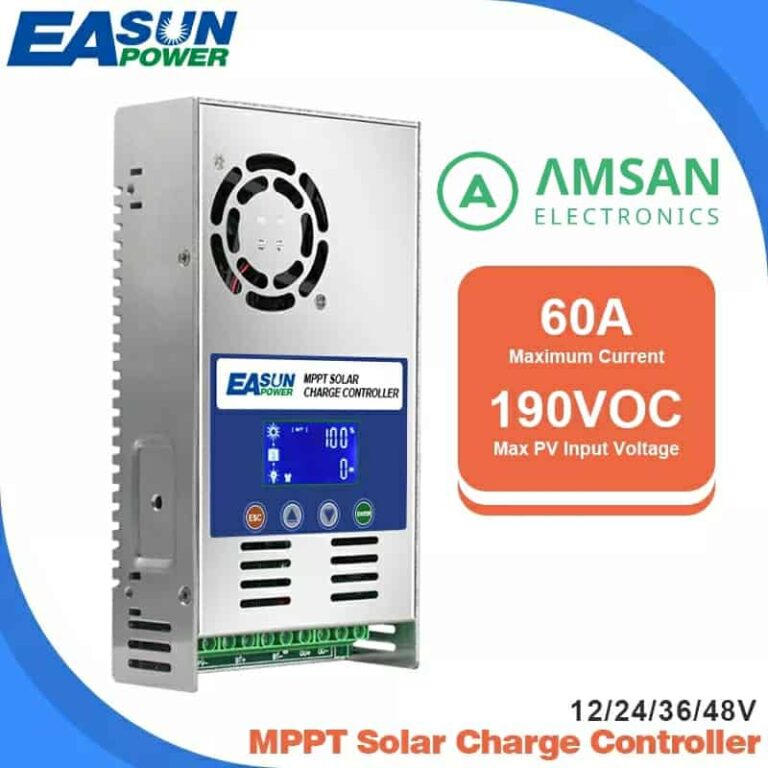 EASUN MPPT 60A Solar Charge Controller SCC