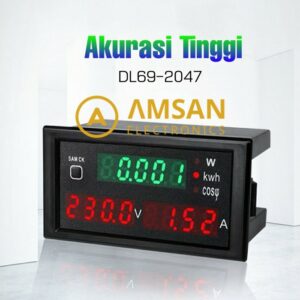 DL69-2047 Multifunction Digital AC 300V 100A Energy kWh Volt Am Meter