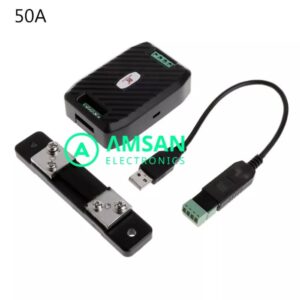 Peacefair PZEM-017 50A 100A 200A 300A DC 300V Watt Meter Modbus Kabel USB RS485 Interface