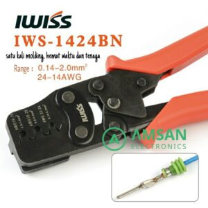 IWISS 1424BN Delphi Weather Pack Metri-Pack Crimp Crimping Tool