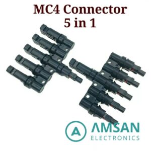 MC4 Cabang Pararel 5T 5in1 Sambungan Kabel PV1-F Panel Surya 5 in to 1