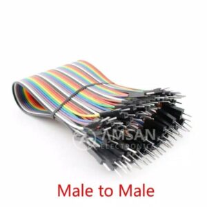kabel jumper dupont 20cm male to male untuk arduino diy kit
