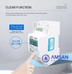 Din-Rail kWh Meter Voltage Current DDS238-2 ZN/S with RS485 MODBUS-RTU - Gambar 3