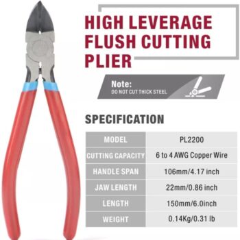 IWISS 5 6 Inchi Diagonal Flush Cutter PL2100 PL2200
