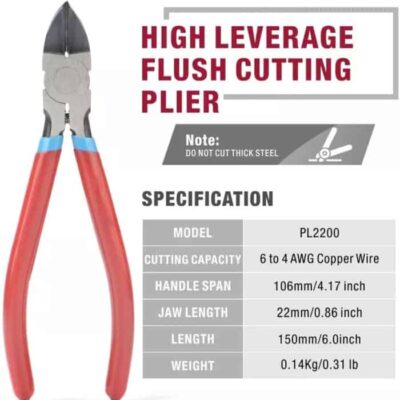 IWISS 5 6 Inchi Diagonal Flush Cutter PL2100 PL2200