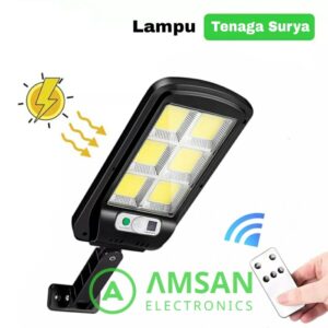 Lampu Jalan Tenaga Surya Matahari 6 COB