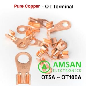 Skun OT Tembaga Murni Cable Lug