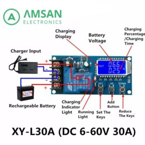 XY-L30A Lead-Acid Lithium Battery Charger Control Module