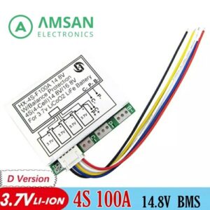 BMS 4S 100A Li-ion Li-Po Battery Protection Board Balanced Split Port