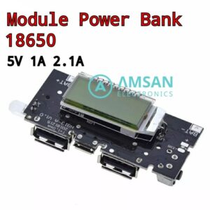 Dual USB 18650 Battery Charger PCB Power Bank Module 5V 1A 2.1A