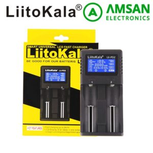 Liitokala Lii-PD2 18650 26650 21700 2 Slot Baterai Lithium LCD Charger