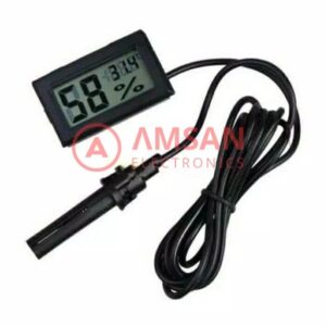 hygrometer humidity meter digital + thermometer / pengukur kelembaban