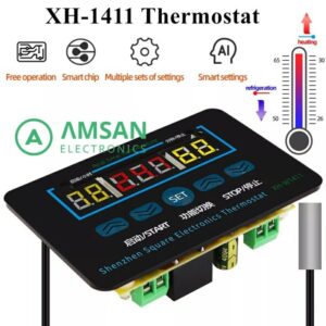 W1411 AC 220V 10A Thermostat Digital Termostat Temperatur Controller