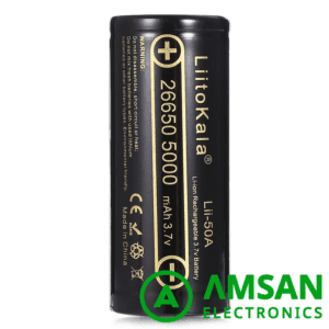 Liitokala Lii-50A 3.7V 5000mAh Baterai 26650 Lithium Li-Ion Molis