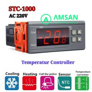 STC 1000 Pengatur suhu mesin tetas temperatur controller penetas telur
