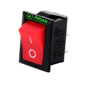 Saklar Rocker Switch 2pin On-Off Warna Merah