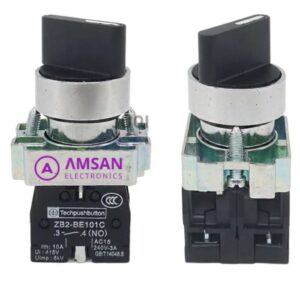 Selector Switch 2 Posisi On Off XB2-BJ33 22Mm 10A/415V ZB2-BE101C