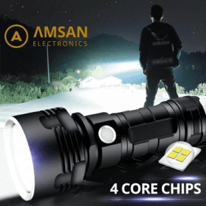 Senter XLM-P70 XHP70 Waterproof USB Charging 26650 Battery 5500mAh