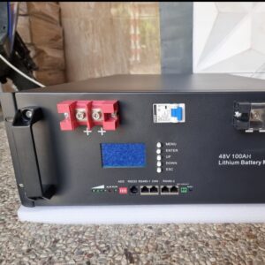 Baterai LiFePO4 48V 100Ah Battery Rack Mounted 15S AMSAN