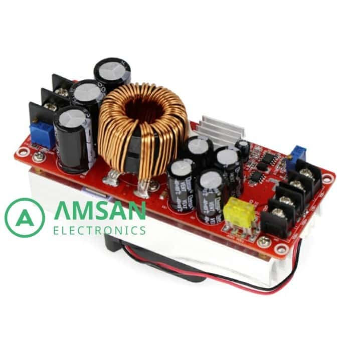 Step-Up 30A 1500W Boost Converter CC Penaik Tegangan DC Power Supply - Gambar 3