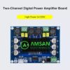 XH-M543 2X120W Stereo Power Amplifier Class D TPA3116D2 12-26 VDC - Gambar 4
