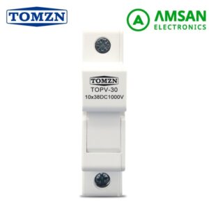 TOMZN 1P TOPV-30 Solar PV Fuse Holder DC 1000V 10*38mm Rumah Sekring