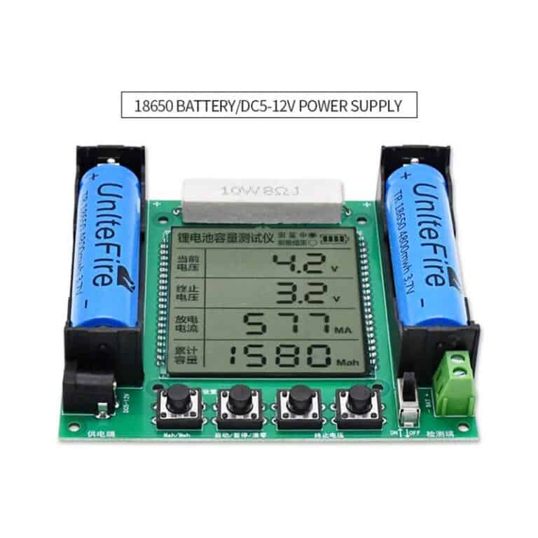 18650 Modul Penguji Kapasitas Baterai Lithium Presisi Tinggi XH-M239 LCD Tampilan Digital Modul Kapasitas Sesungguhnya Pengukuran MaH/MwH
