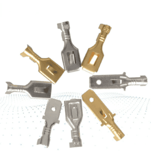 Skun Gepeng Terminal Male Female Spade Konektor Crimping Terminal