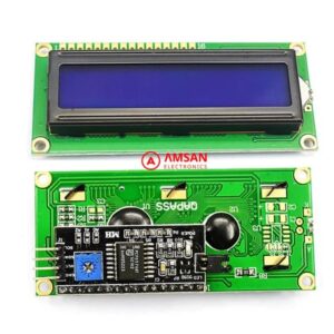 LCD Blue Screen 1602A Untuk Backpack Arduino Uno Mega LCD 5V IIC