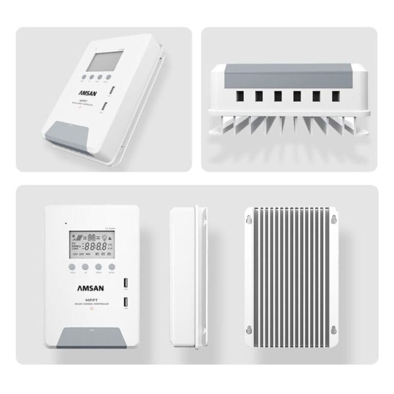 MPPT AMSAN DM-60A 12V 24V 48V Solar Charge Controller 30A 40A 60A - Gambar 3