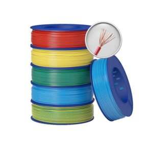 Kabel Serabut NYAF CHINT Hitam Merah Biru Kuning-Hijau BVR flame retardant