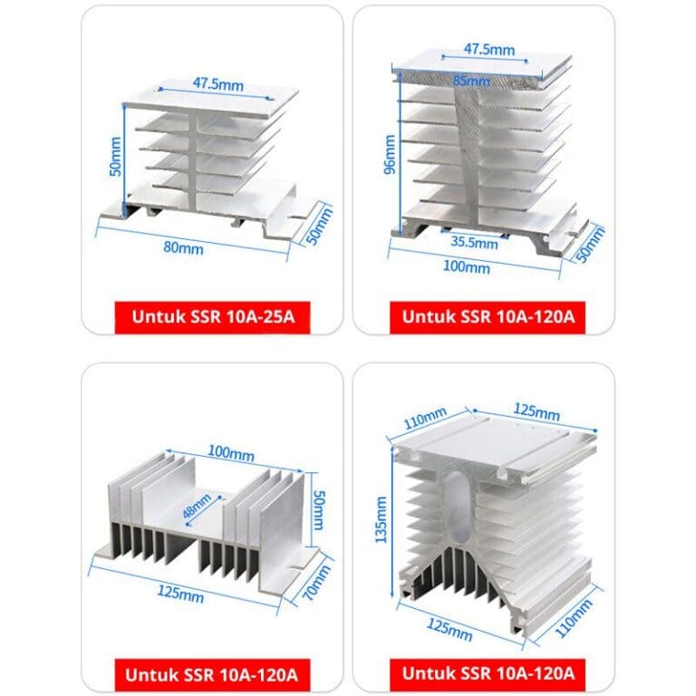 HEAT SINK SINGLE PHASE ( 10-120 ) - Gambar 2